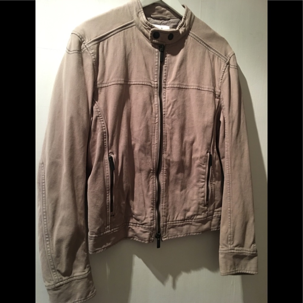 Armani Exchange Moto Jacket Size M